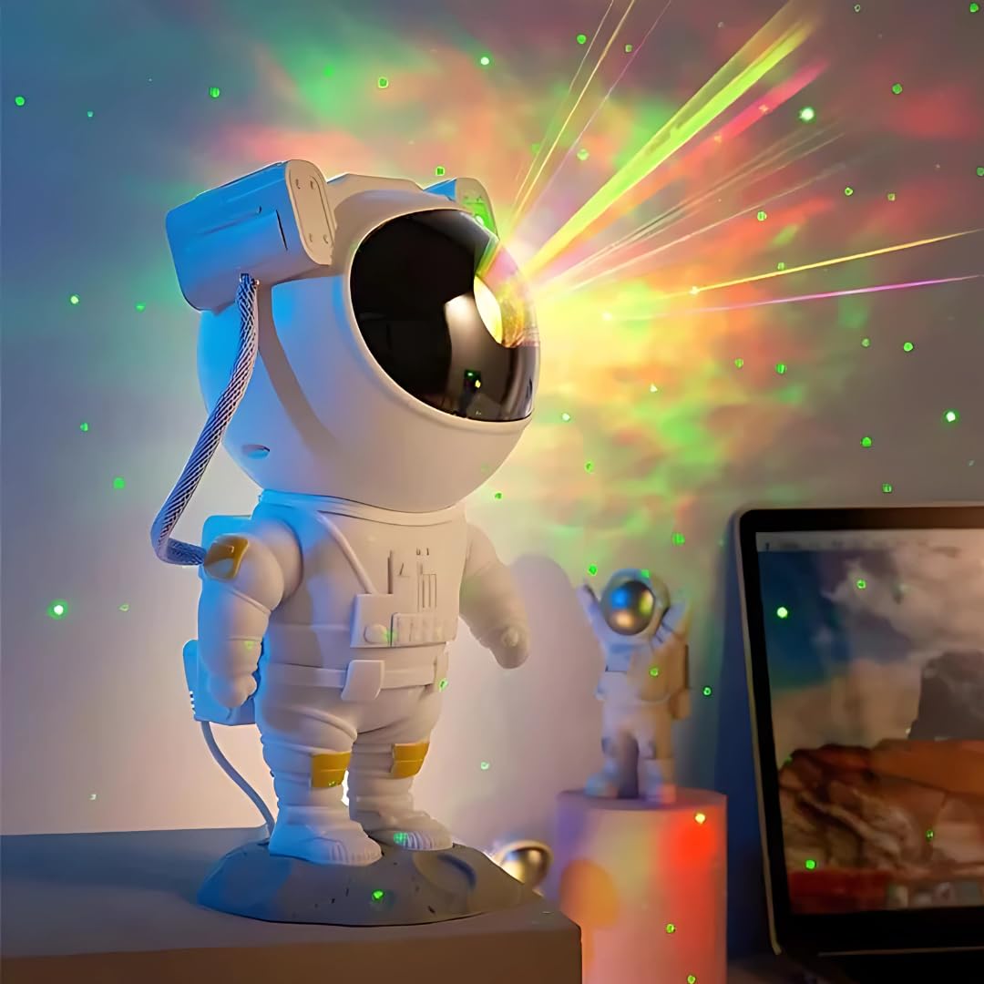 Astronaut Galaxy Star Projector Lamp