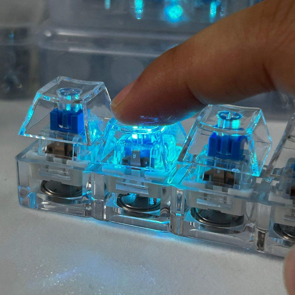 Mechanical Keyboard Fidget Keychain