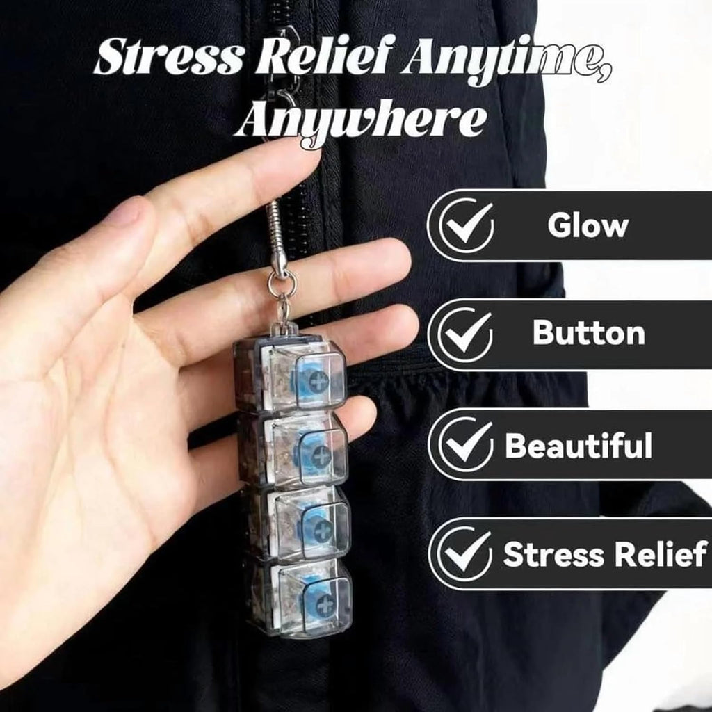 Mechanical Keyboard Fidget Keychain